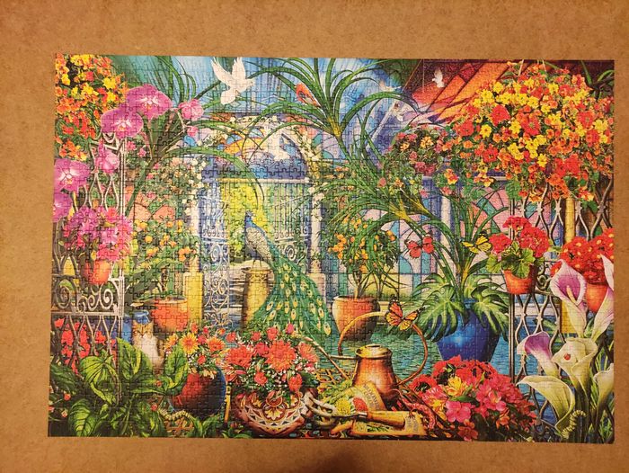 "Jardin secret" puzzle 1500 pcs - photo numéro 2