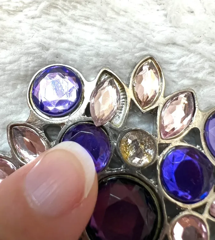 Ceinture de taille multi chaînes strass bijoux y2k Princesscore Fairycore - photo numéro 7
