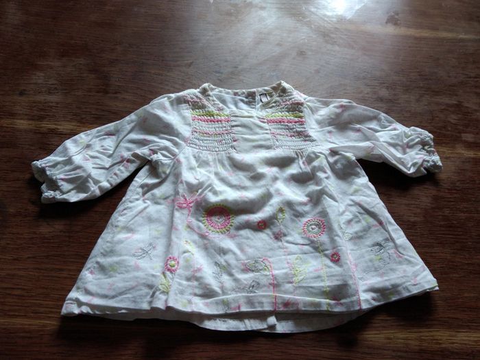 Tunique bébé fille 1 mois