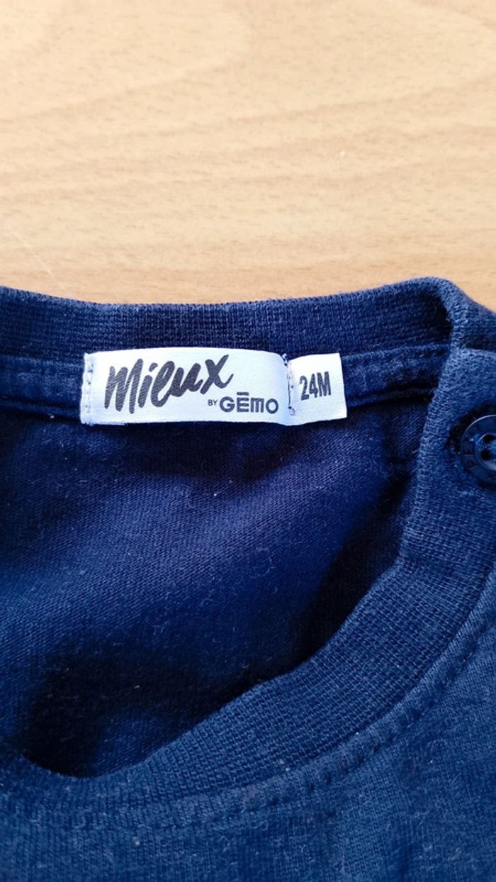 #manu_7896garcon2ans t shirt manches longues - photo numéro 5