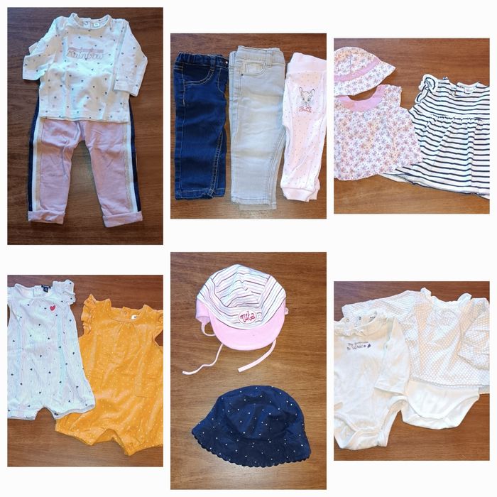 Lot de vêtements fille 6 mois - 30 pièces - photo numéro 2