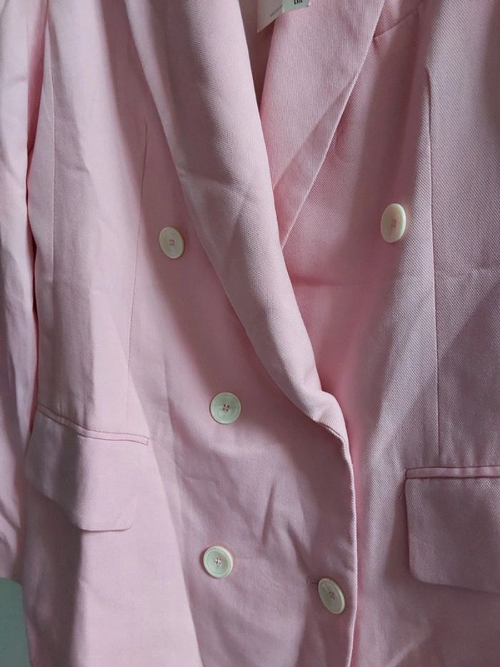 Blazer rose clair - photo numéro 2