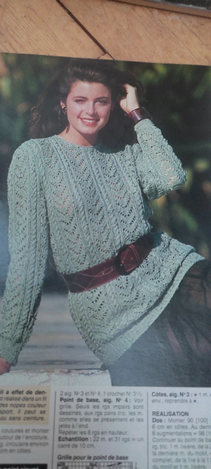 Catalogue tricot Sandra vintage avril 1989 - photo numéro 7