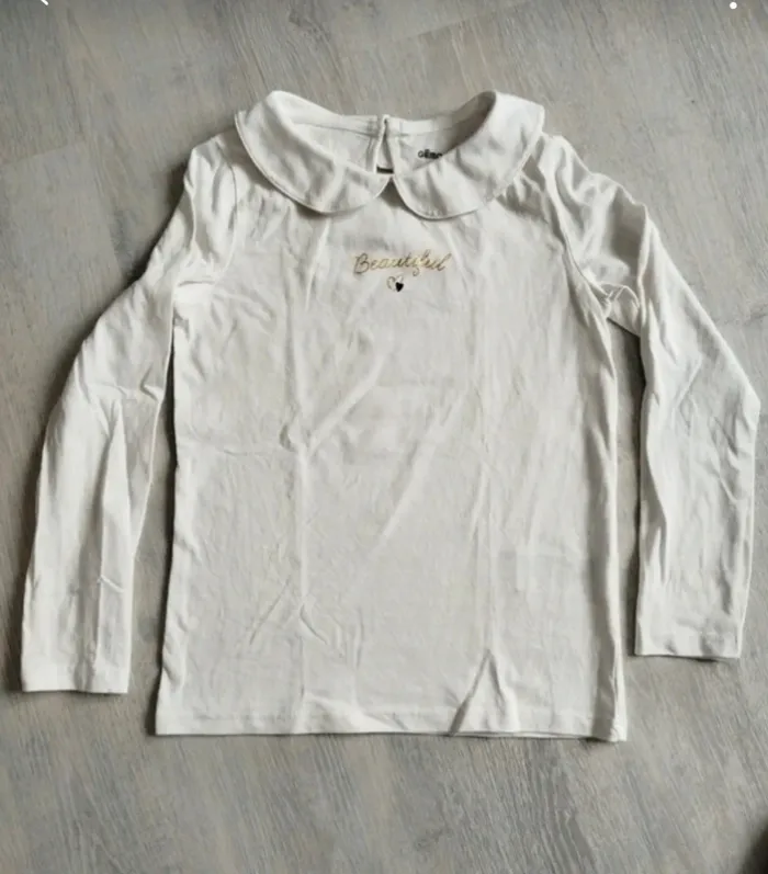 Lot 10 t-shirts manches longues 8 ans - photo numéro 5