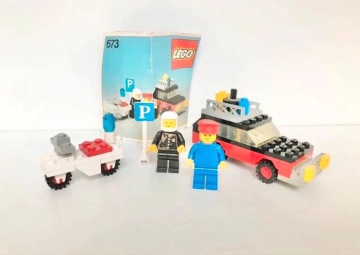 Lego (Réf. 673) Rally Repair Crew - Vintage