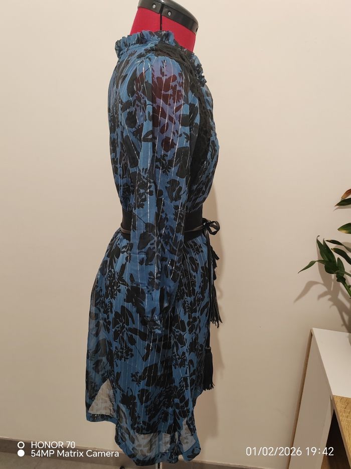 Robe voile et sa doublure - photo numéro 3