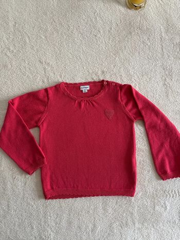 Pull Fushia 36 mois 3 ans