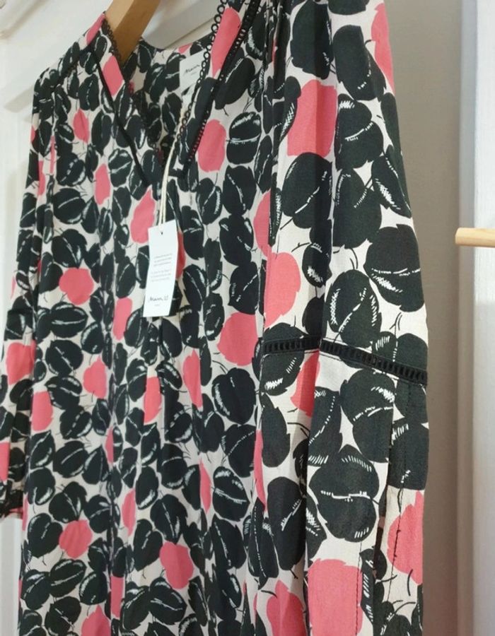 Robe fluide fleurie 123 Taille 40 - photo numéro 5