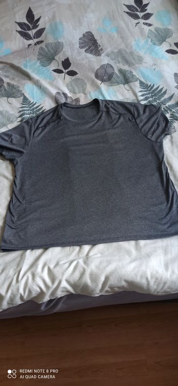 T shirt gris xxl