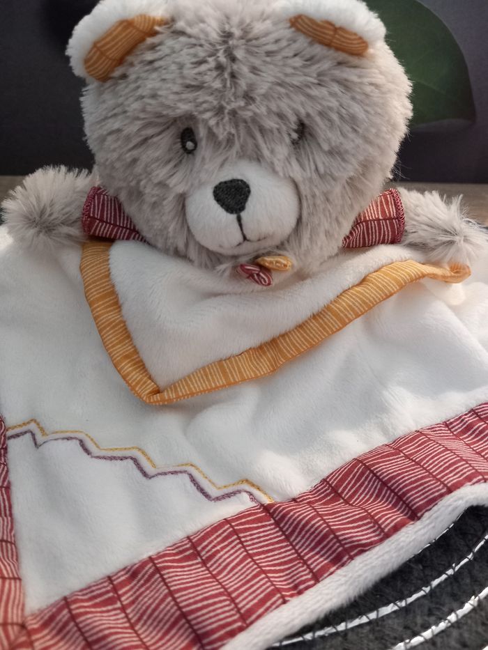 Peluche doudou ours sauthon - photo numéro 5
