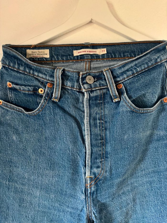 Jean Levis Ribcage Straight Ankle w27 - photo numéro 2