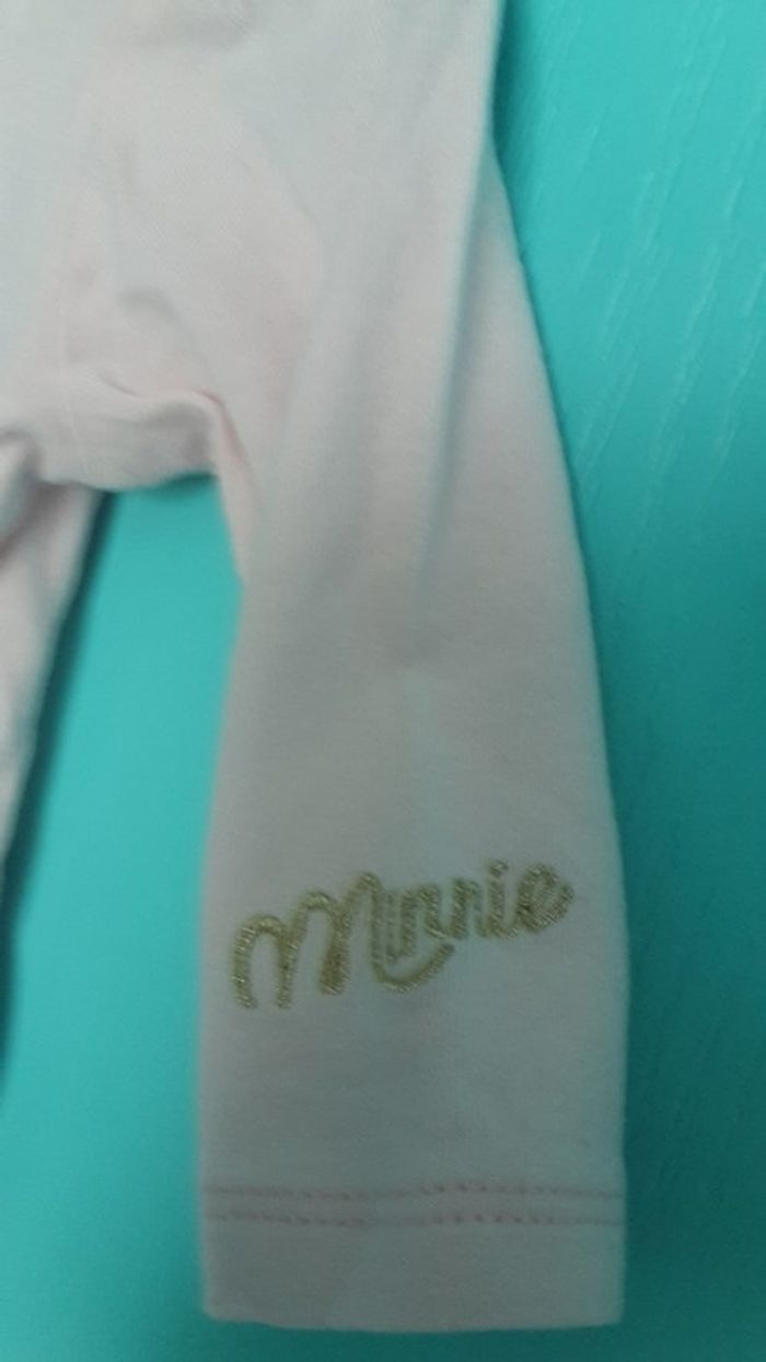 Ensemble robe + tee-shirt Love Minnie 3 mois - photo numéro 6