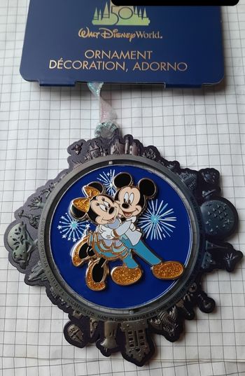 Ornement de Noël Disney 50 ans