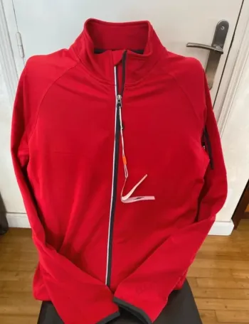 Veste sport rouge XXL