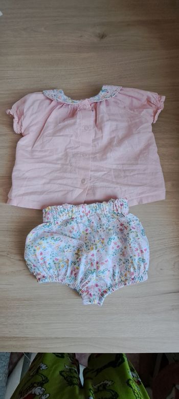 Ensemble Verbaudet blouse boomer