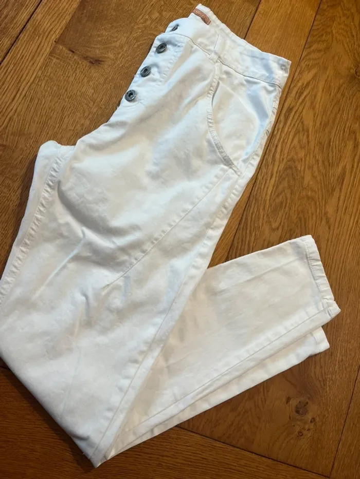 Jeans blanc - photo numéro 3