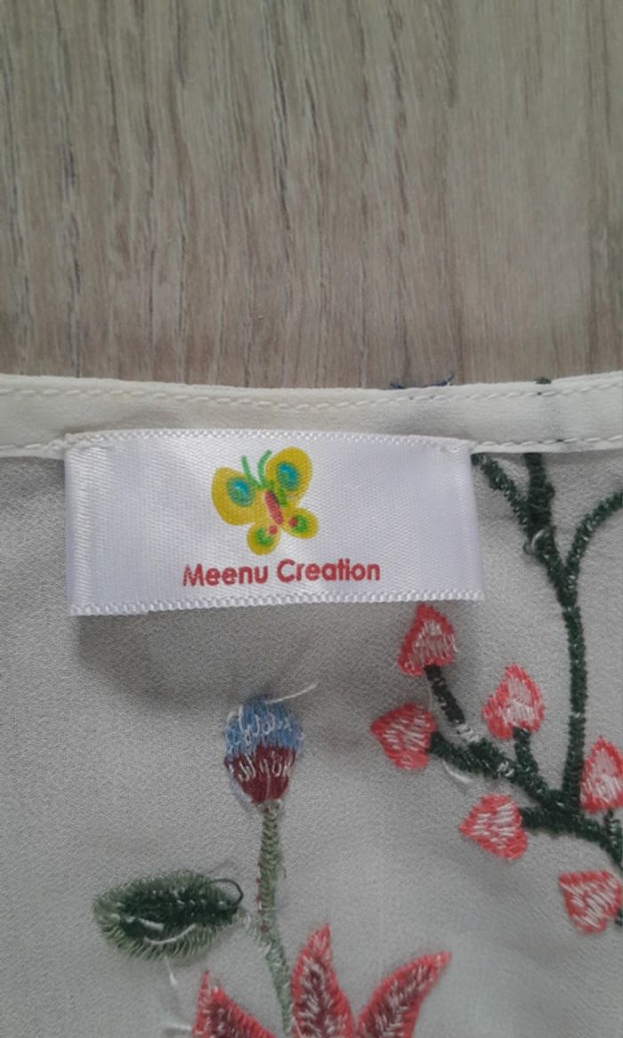 Robe longue fleurie t.40 - photo numéro 7