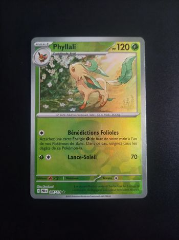Carte Pokémon Phyllali 005/131 Pokeball EV 8.5