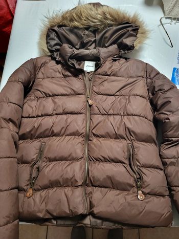 Doudoune marron