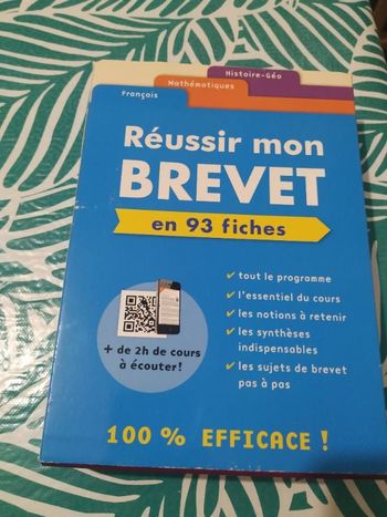 Réussir mon brevet en 93 fiches