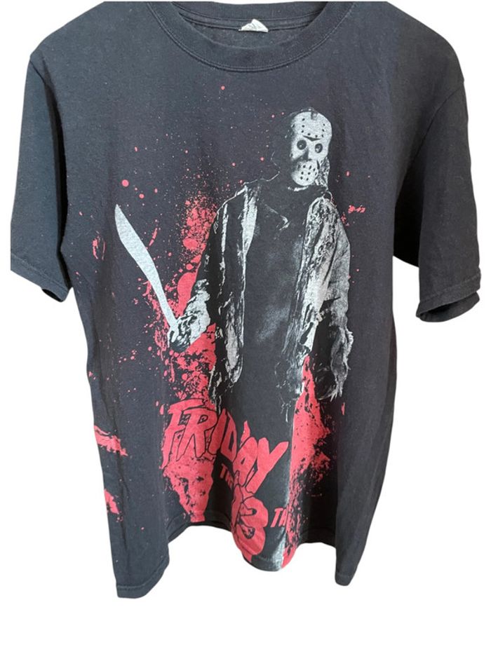 Rare Promotional Printed t-shirt Friday the 13th - photo numéro 3