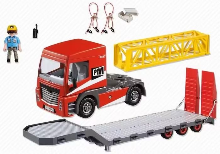 Playmobil Camion routier + grande remorque 5467 - photo numéro 2