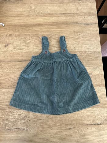 Robe en velours bébé fille taille 6 mois Kiabi 