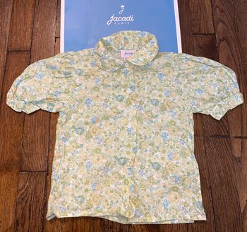 Chemise jacadi Liberty vintage 12 mois
