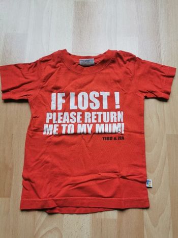 T-SHIRT GARCON 2 ANS