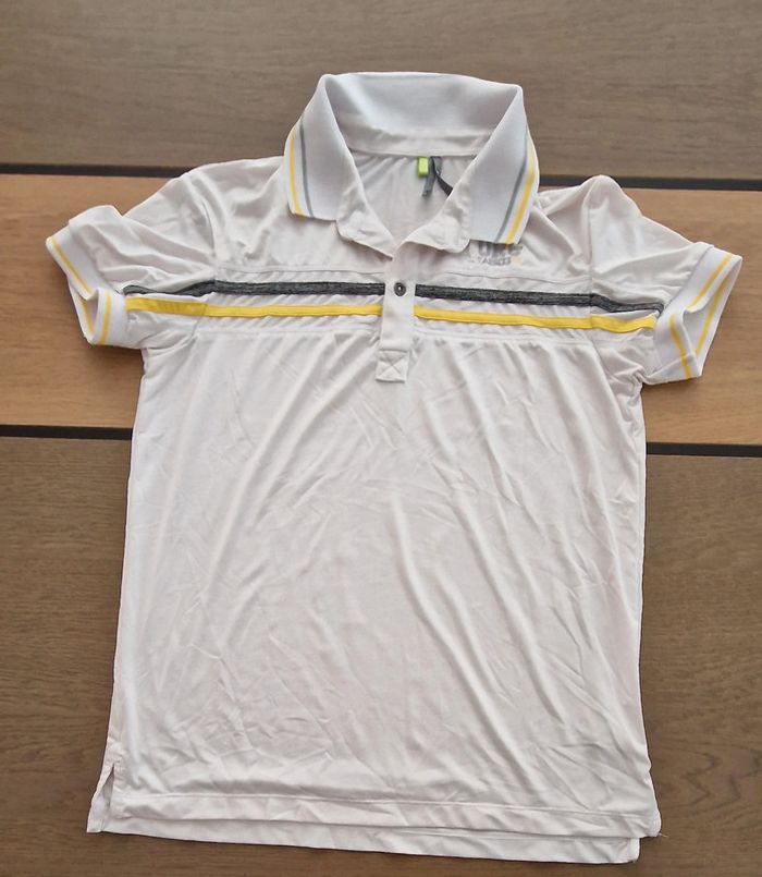 Polo blanc sport garçon orchestra 14 ans - photo numéro 2