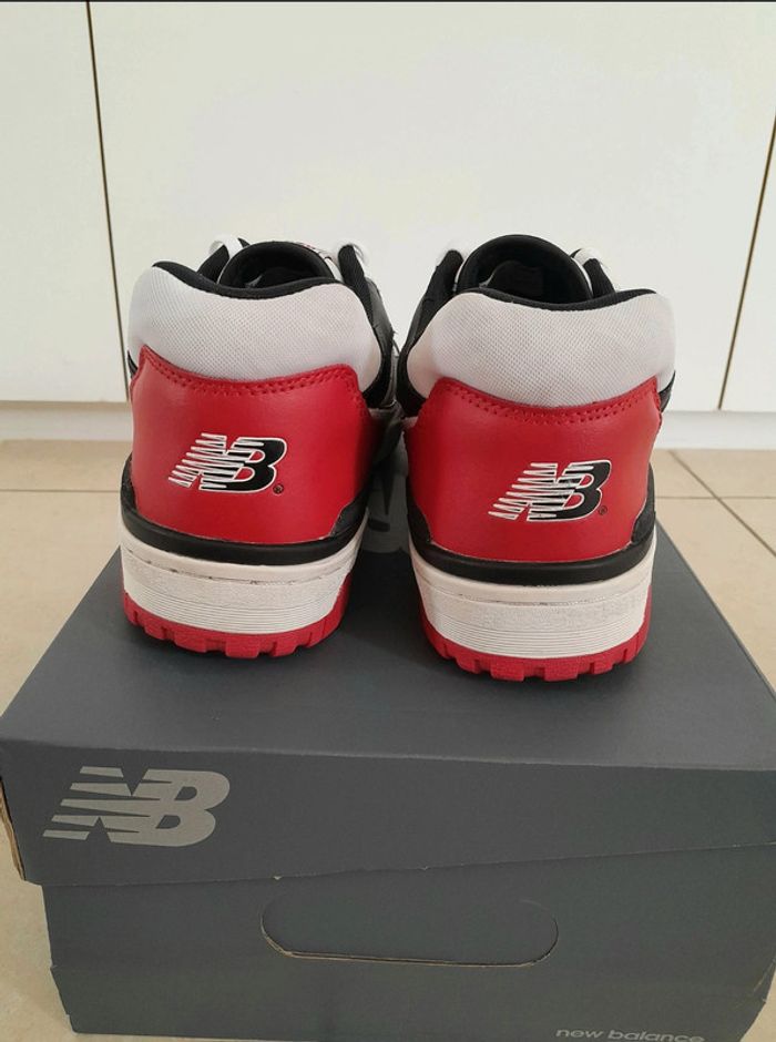 New Balance 550 HR1 blanc rouge noir P. 46.5 - photo numéro 7
