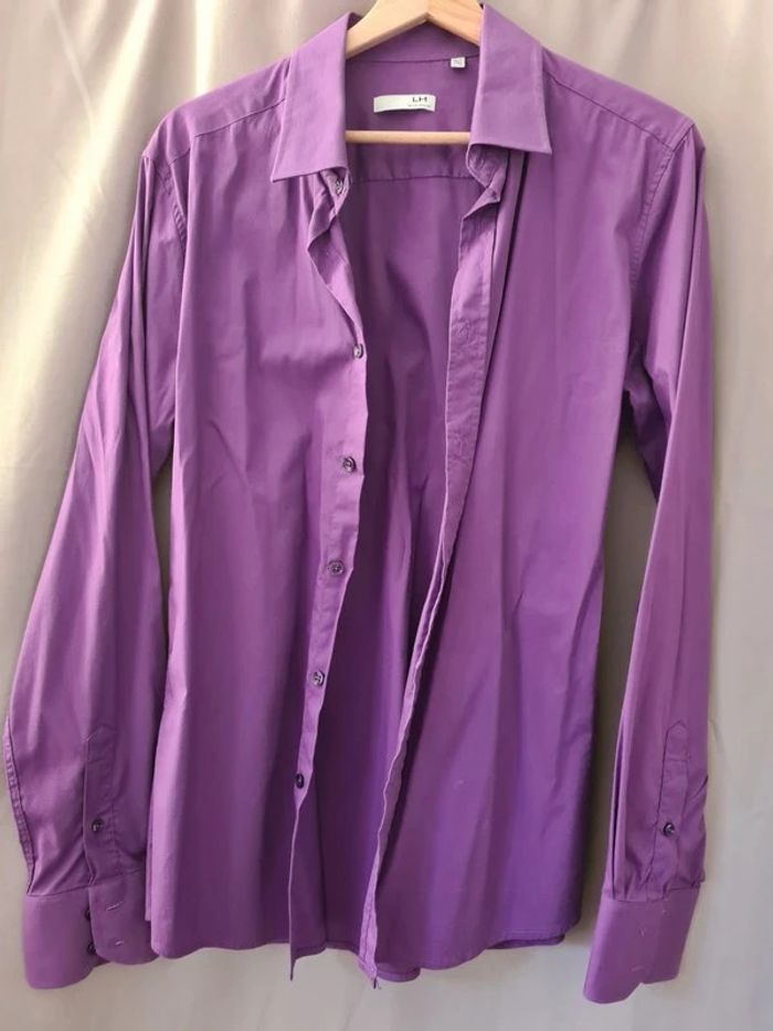 chemise violet