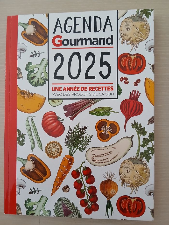 Agenda gourmand 2025 annee de recettes avec des produits de saison - photo numéro 5
