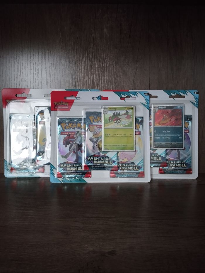 Pokémon tripack aventures ensemble