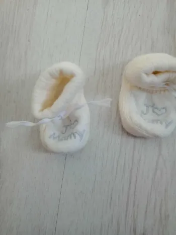 Naissance bonnet et chausson