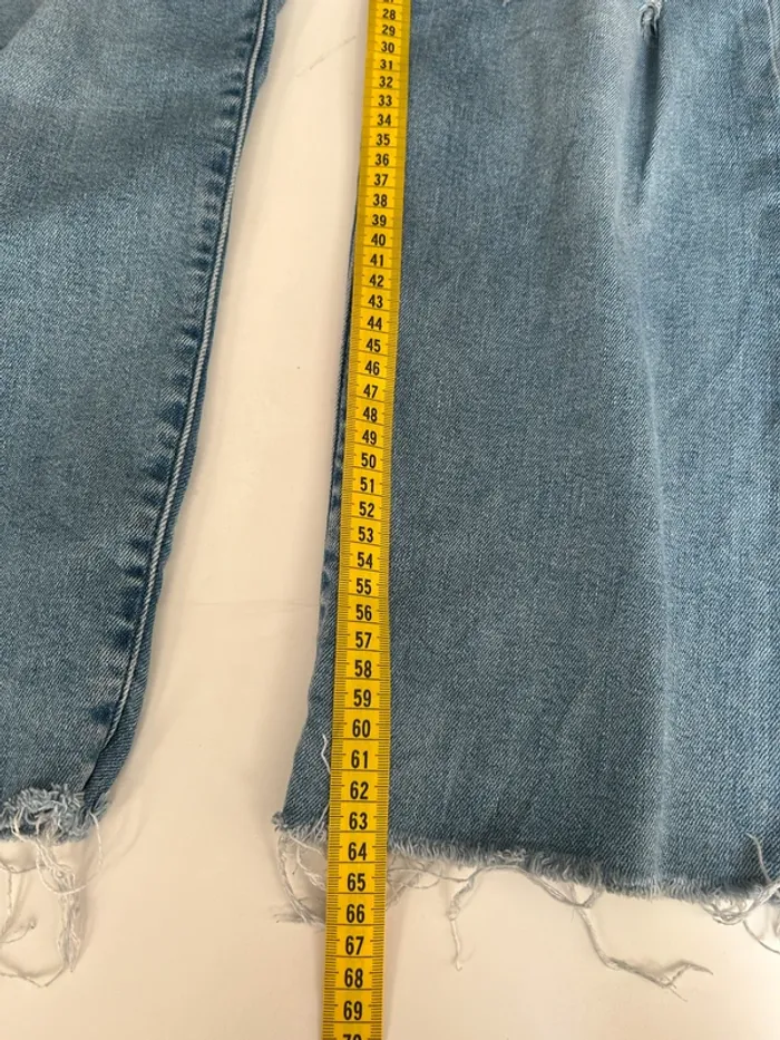 Jean Levi's Femme Bleu W29 L27 | Ribcage Straight Ankle | Taille 38 | Très Bon État | BP288 - photo numéro 11