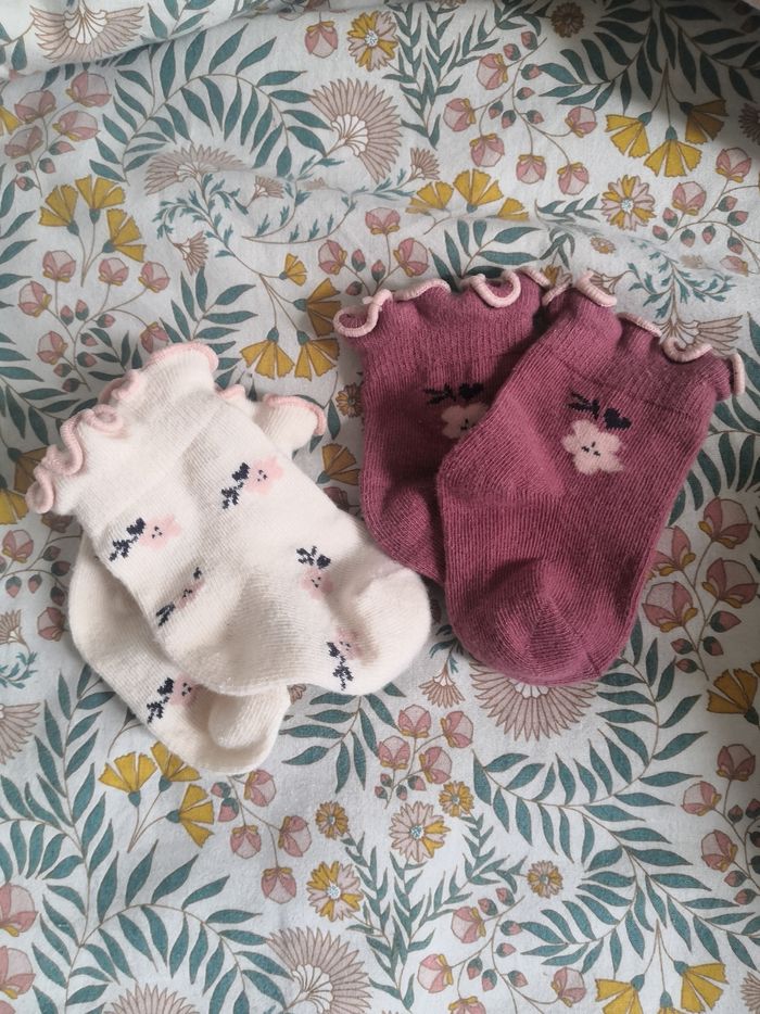 2 paires de chaussettes 15/18