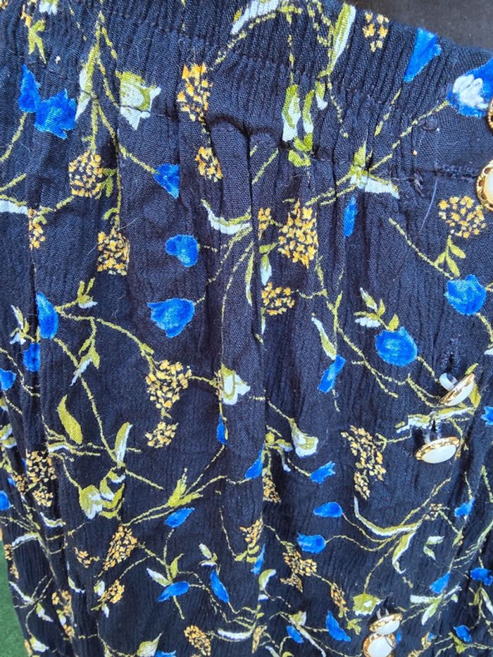 Jupe boutonnée 🍒vintage 80 fabriqué en France🍒taille jusqu'au 38 - photo numéro 7