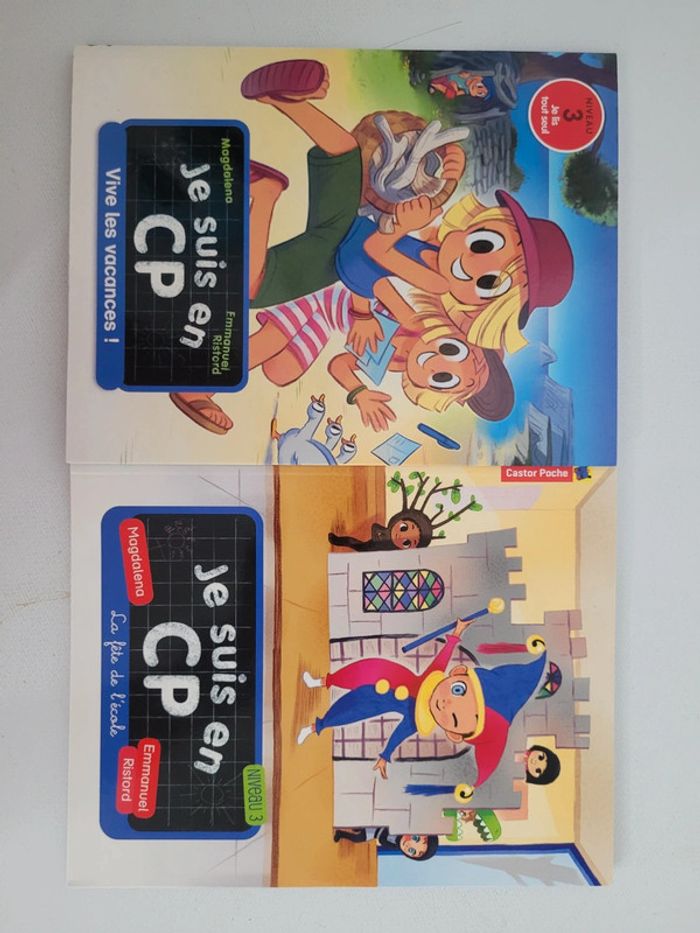 Lot 2 livres je suis en CP niveau 3