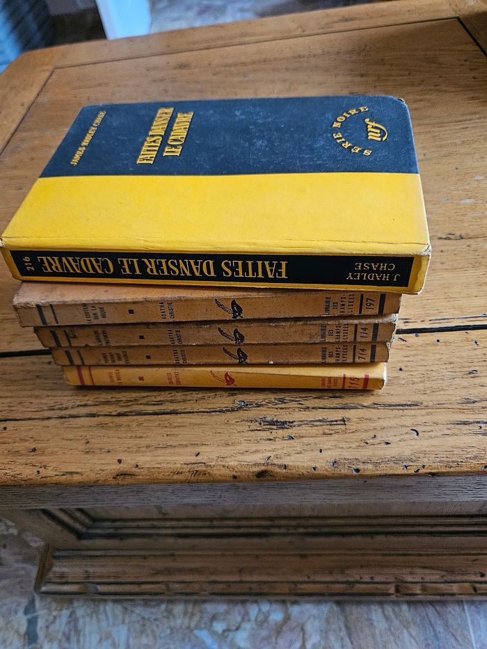 5 livres  romans policiers vintage - photo numéro 6
