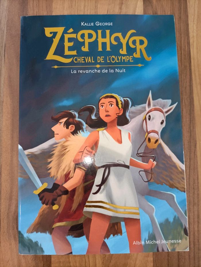 Livre neuf Zéphir cheval de l'Olympe