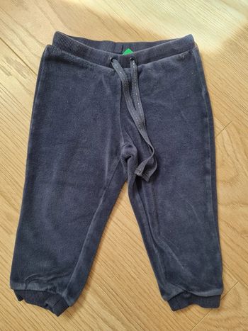 Pantalon bleu benetton 12 mois