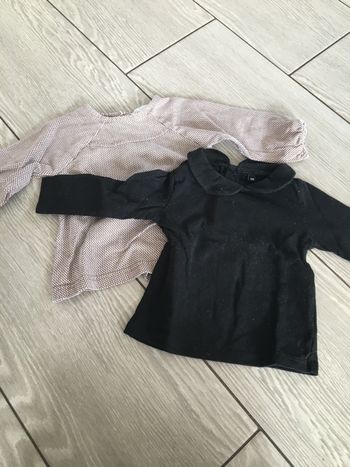 Tee-shirts fille 6 mois