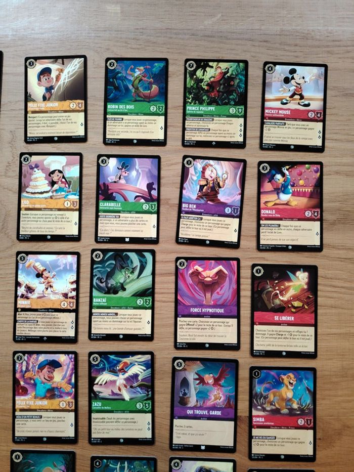 Lot de cartes Lorcana Disney neuves - photo numéro 6
