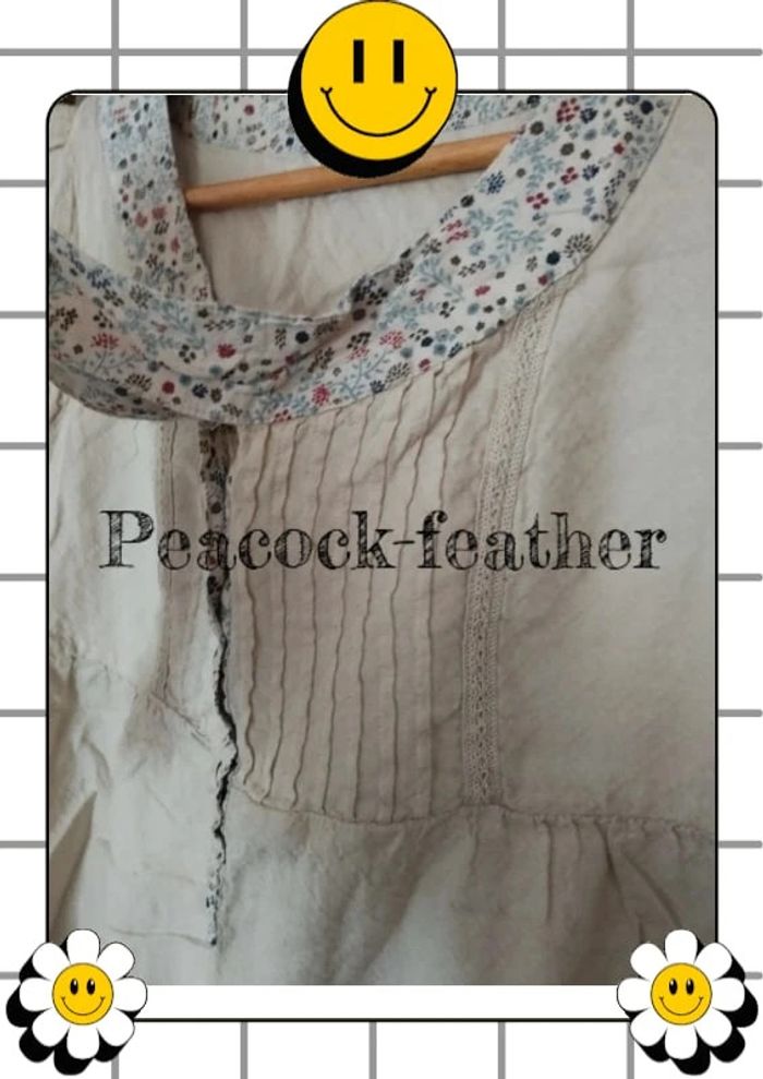 Blouse beige neuve 36 creeks - photo numéro 3