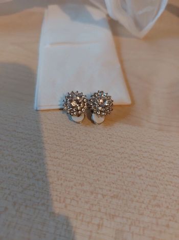 Très belles boucles d'oreilles clips neuves