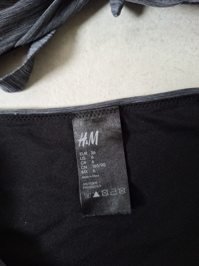 Maillot de bain 2 pièces femme H&M t36 - photo numéro 2