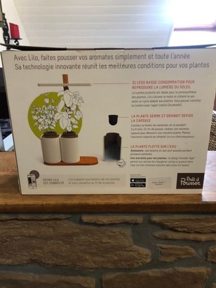 Jardinière de cuisine plantes aromatiques Lilo neuve - photo numéro 3