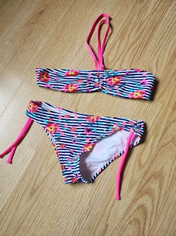 Maillot de bain 2 pièces multicolore taille 12 ans Ninety Eight