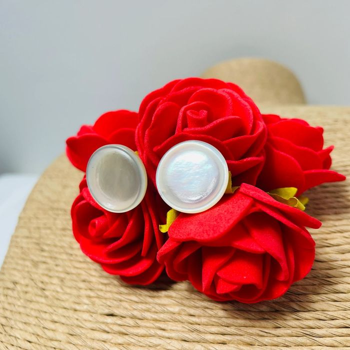 🔥 Boutons de manchette chic et raffiné . Vintage. Nacre véritable